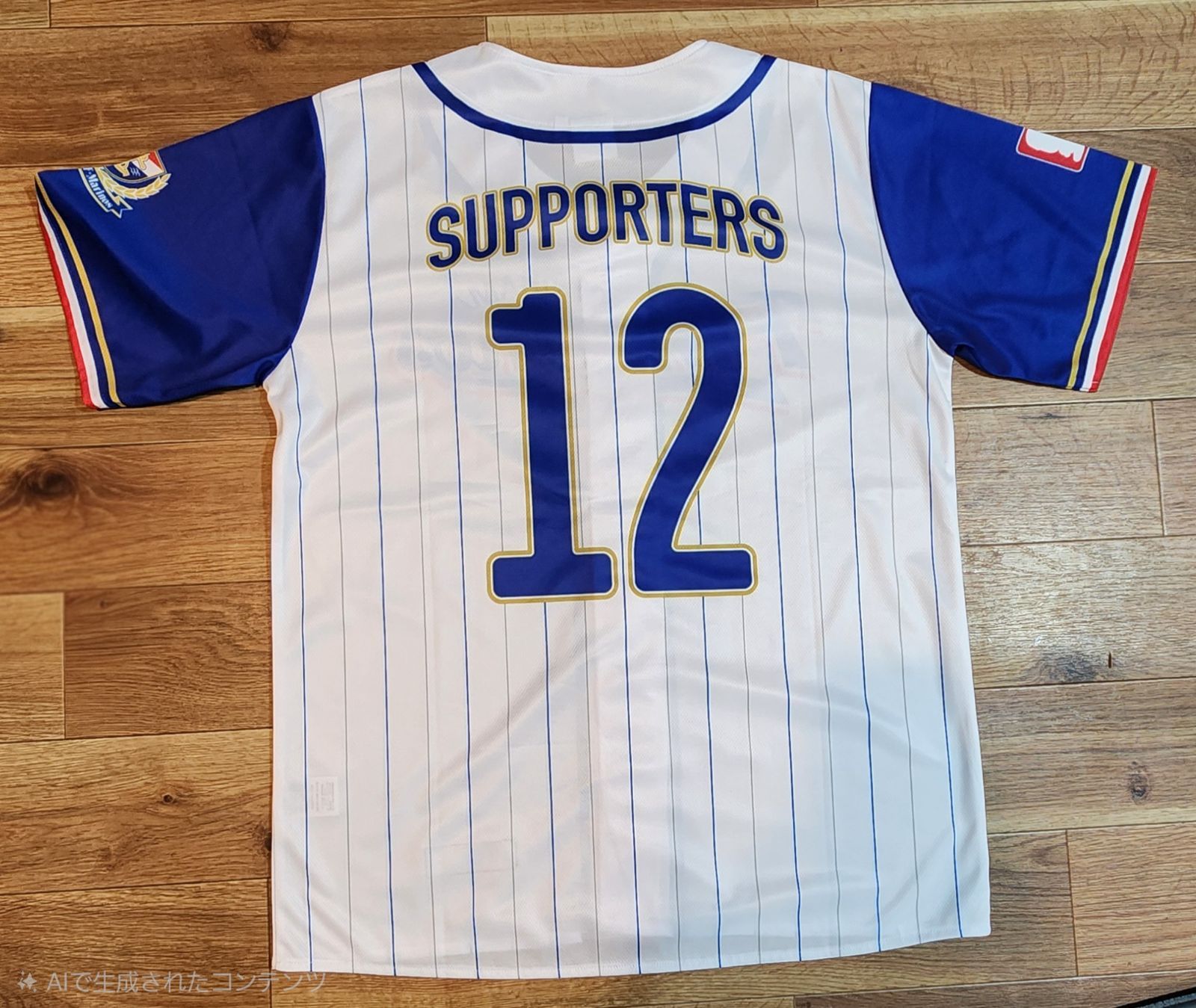 未使用》2020 横浜F・マリノス ベースボールシャツ Lサイズ M041