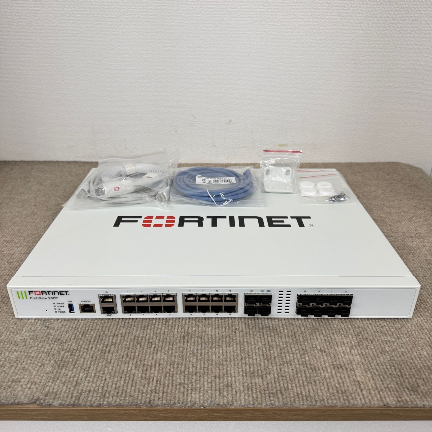Fortinet Fortigate FG-200F Network Security Firewall Appliance