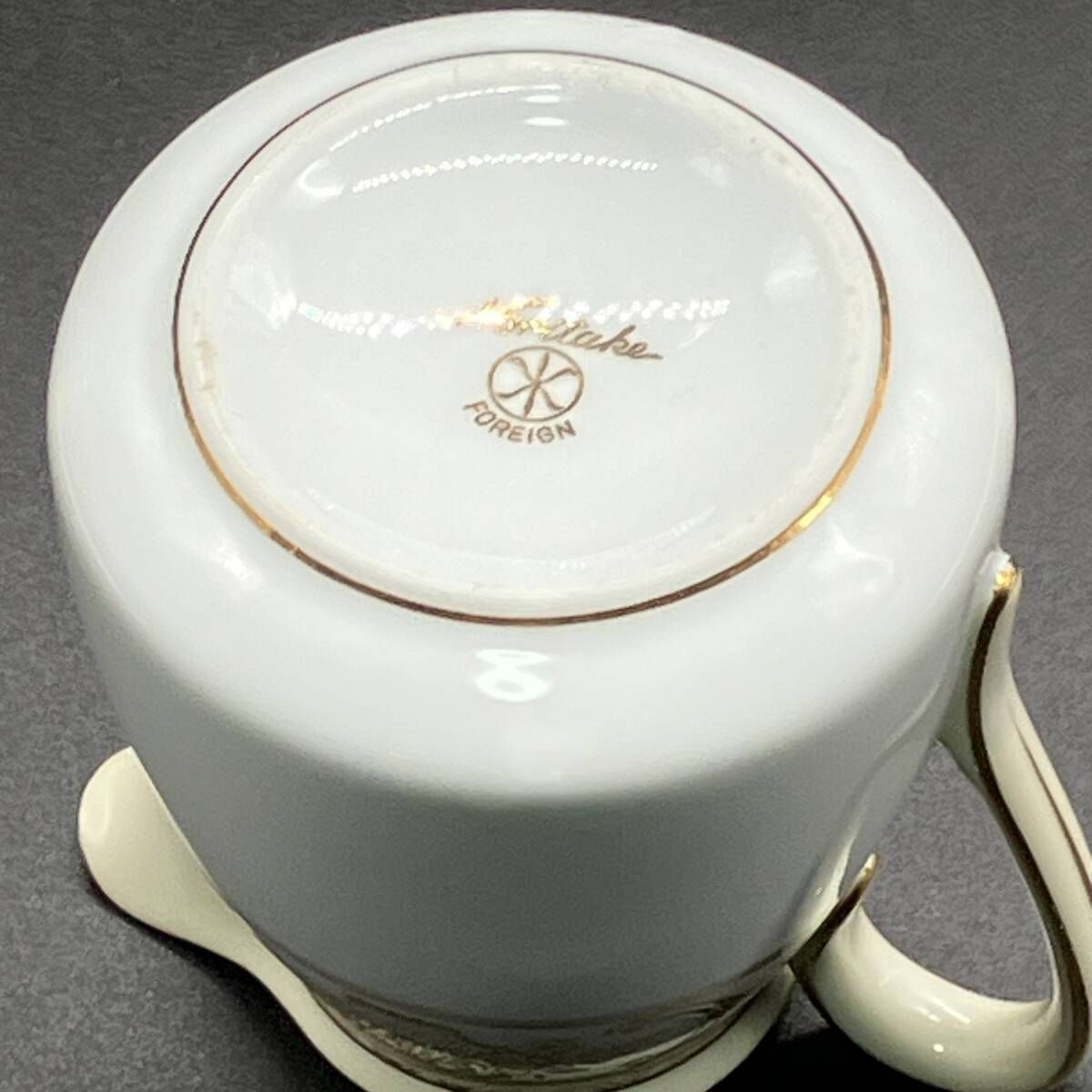 貴重な美品！ オールドノリタケ ・ 金盛上 花籠装飾図紋 キャビネット