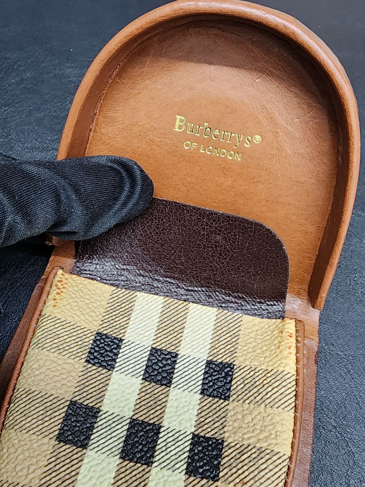美品】BURBERRY バーバリー ノバチェック コインケース 小銭入れ