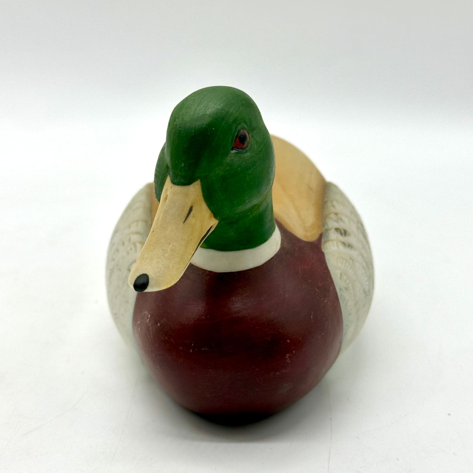 加藤陶芸オリジナル MALLARD Sam Nakamura デザイン マガモ 陶器 置物