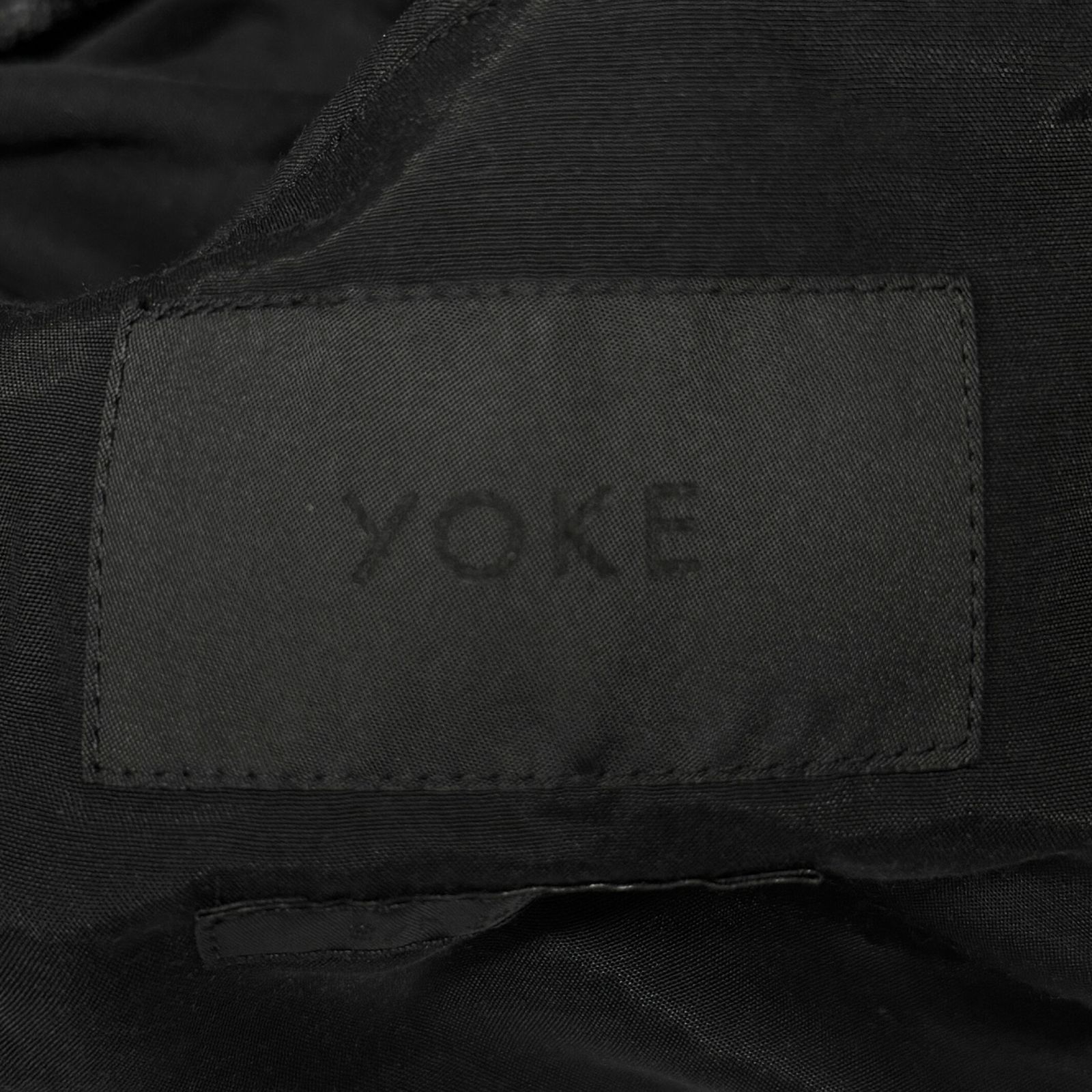 参考上代99000円 未使用 YOKE 24AW Paint Fur Jacket ペイントファー 