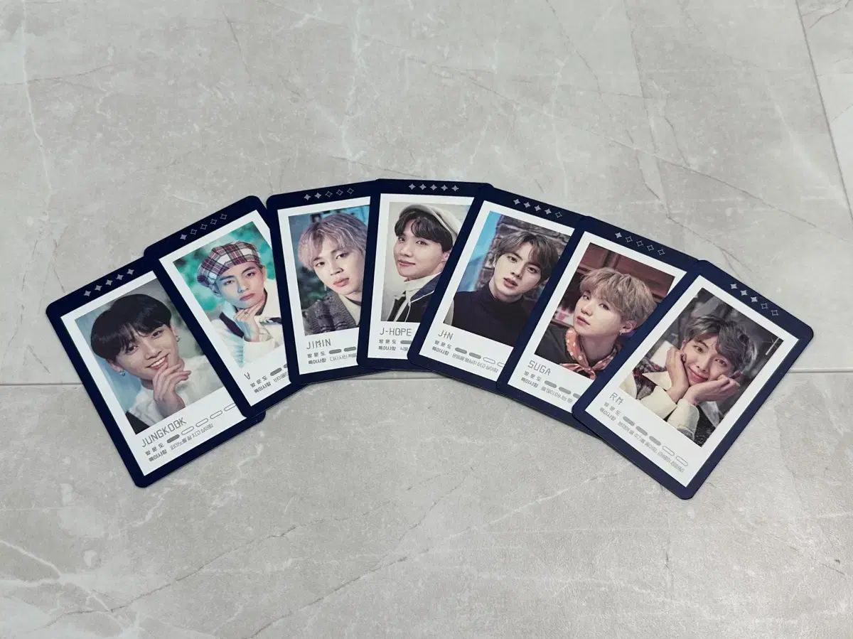 BTS Magic Shop ゲストブック カードセット - メルカリ