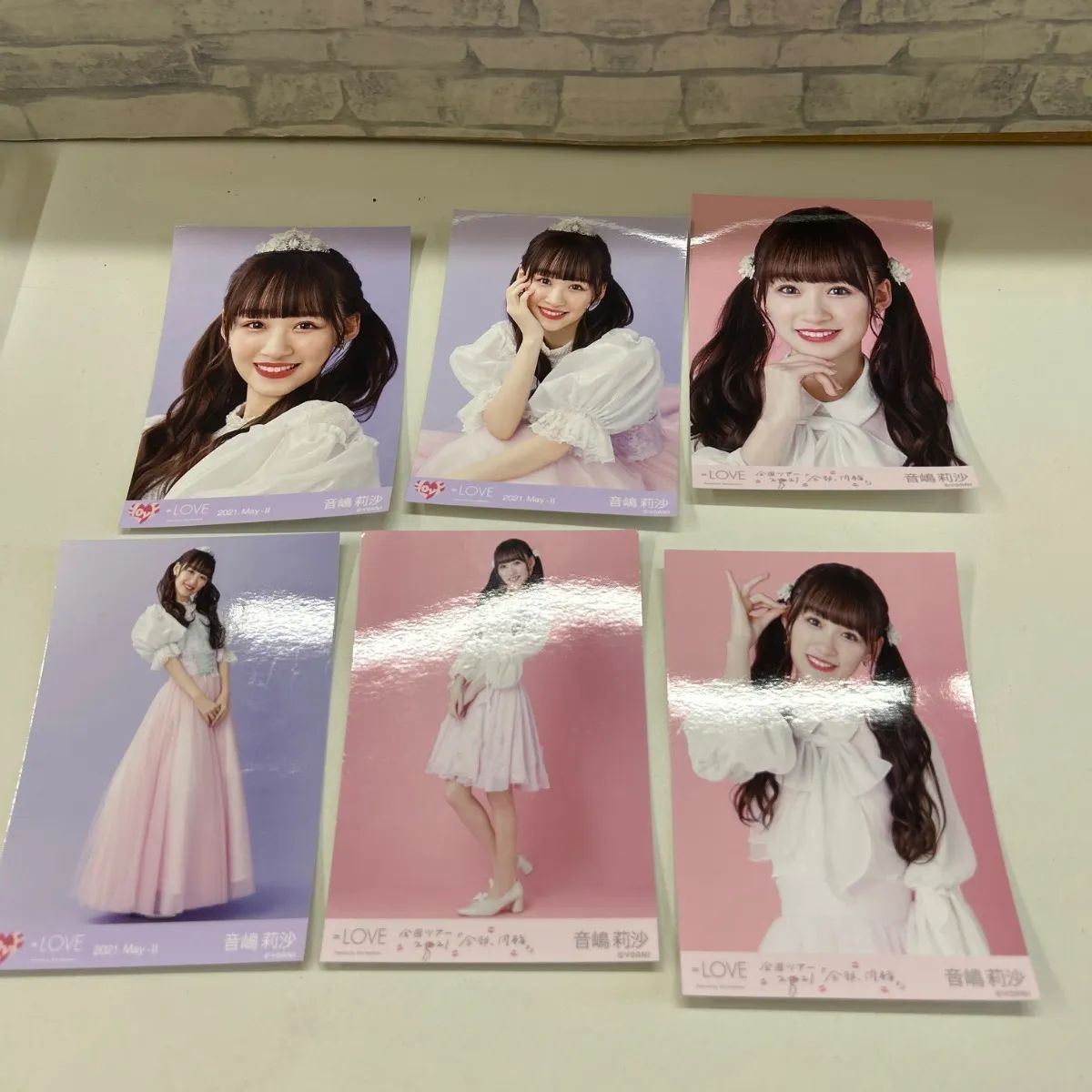 Q9-46】◎音嶋莉沙 生写真 全国ツアー2021 6枚セット ＝LOVE - メルカリ