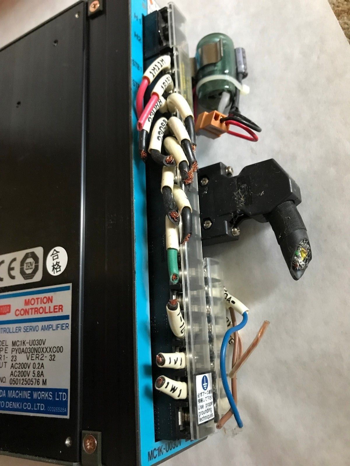 TOYODA MC1K-U030V サーボアンプ コントローラー、TOYODA