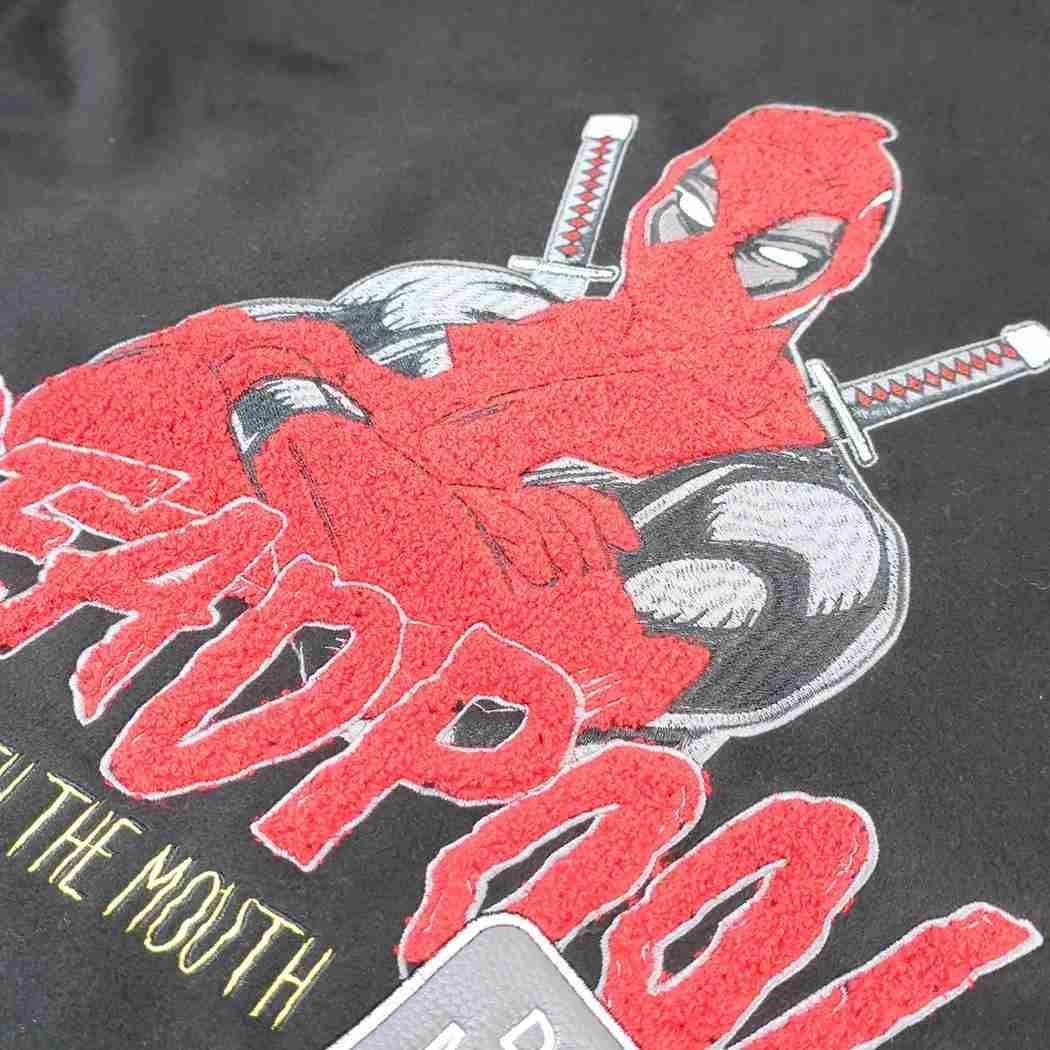 デッドプール アウター スタジャン MARVEL 丸眞 メンズ レディース