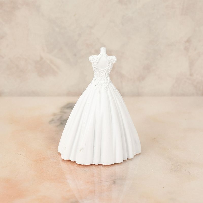 ジュエリーディスプレイ ウエディングドレスモチーフ オブジェ 置物