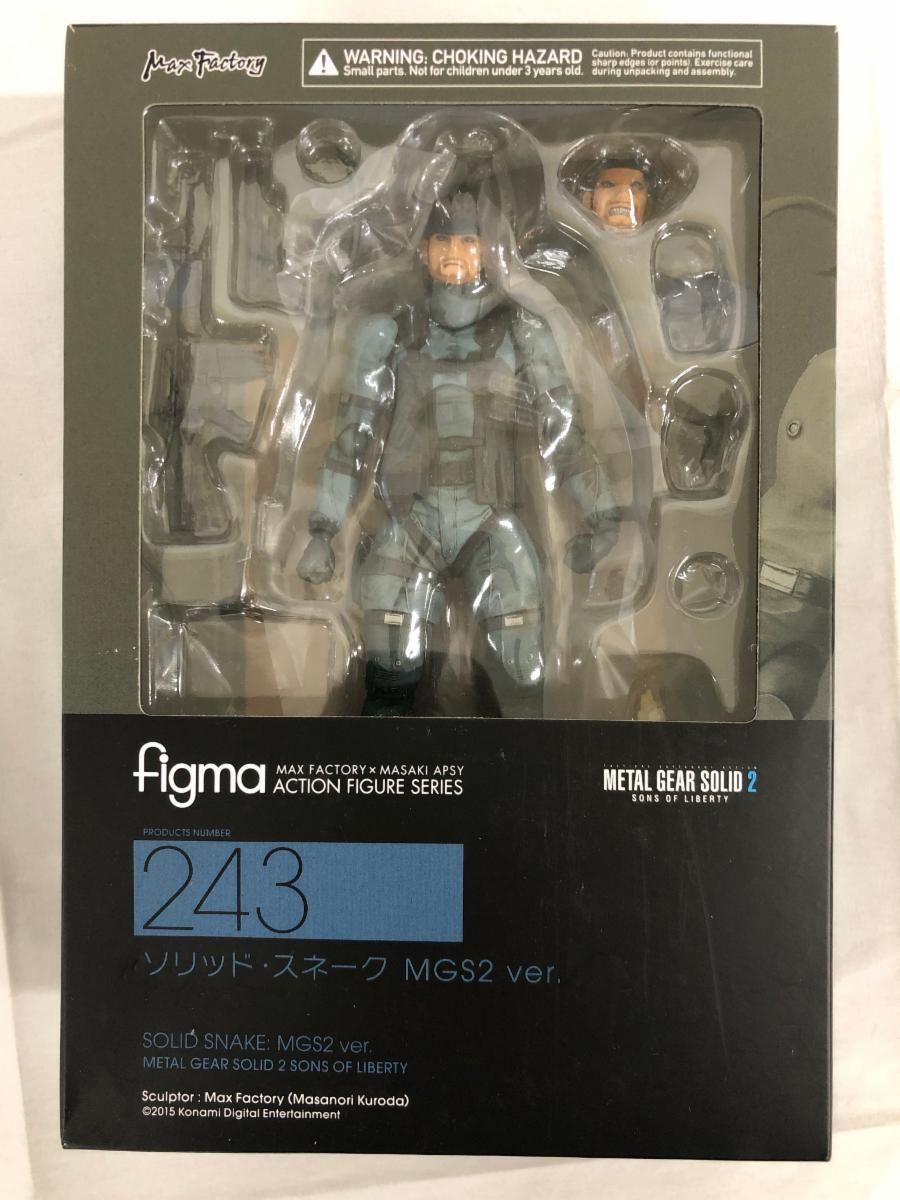 figma 243 METAL GEAR SOLID 2： SONS OF LIBERTY ソリッド・スネーク