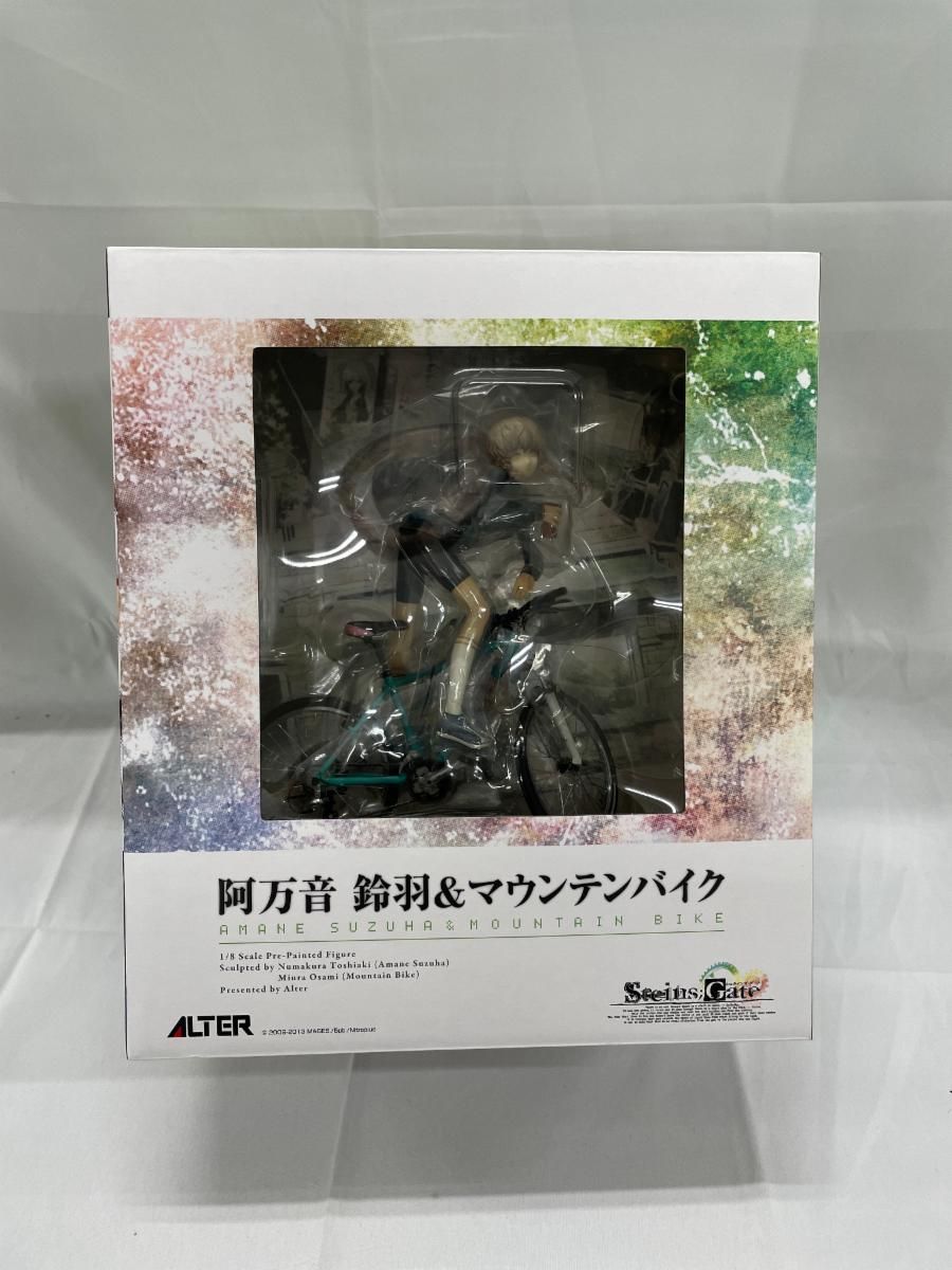 シュタインズ・ゲート 阿万音鈴羽＆マウンテンバイク（1/8スケールPVC