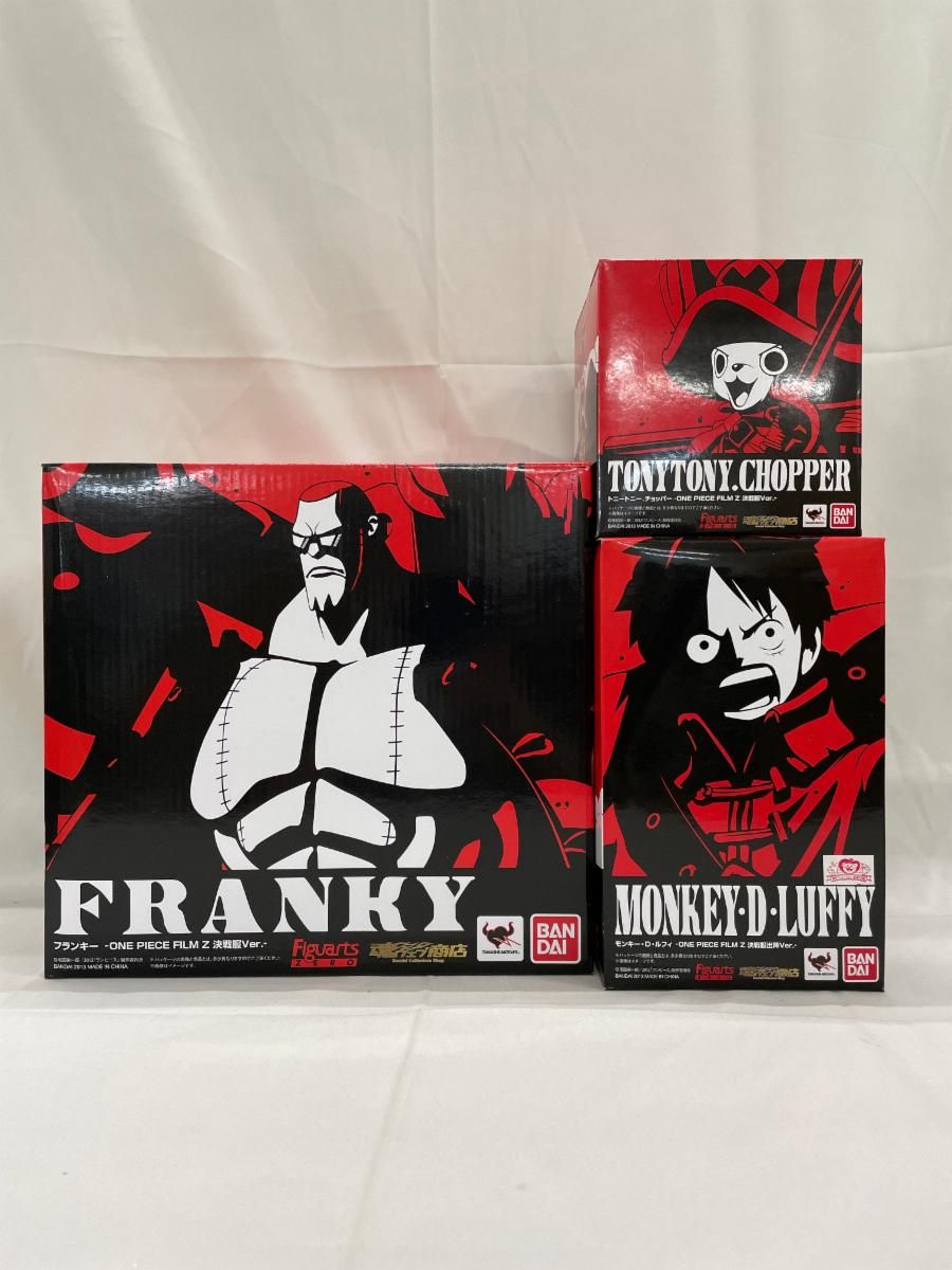 ♪【未開封】フィギュアーツZERO ONE PIECE FILM Z 決戦服Ver.セット