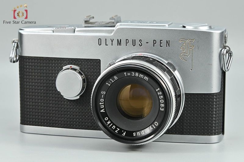 中古】OLYMPUS オリンパス PEN F + F.ZUIKO AUTO-S 38mm f/1.8 - メルカリ