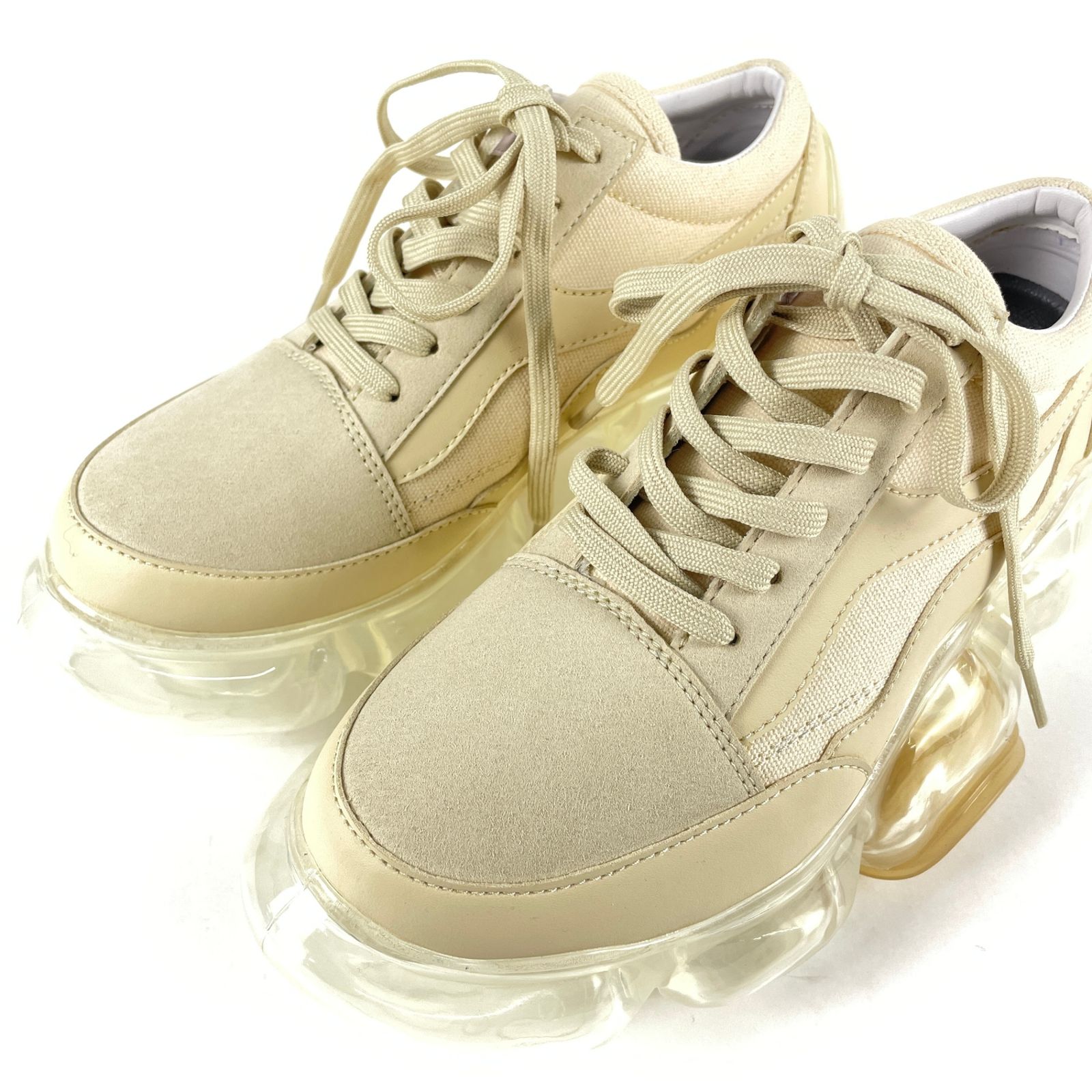 GROUNDS グラウンズ MOOPIE SKATE ムーピースケート 厚底キャンバス