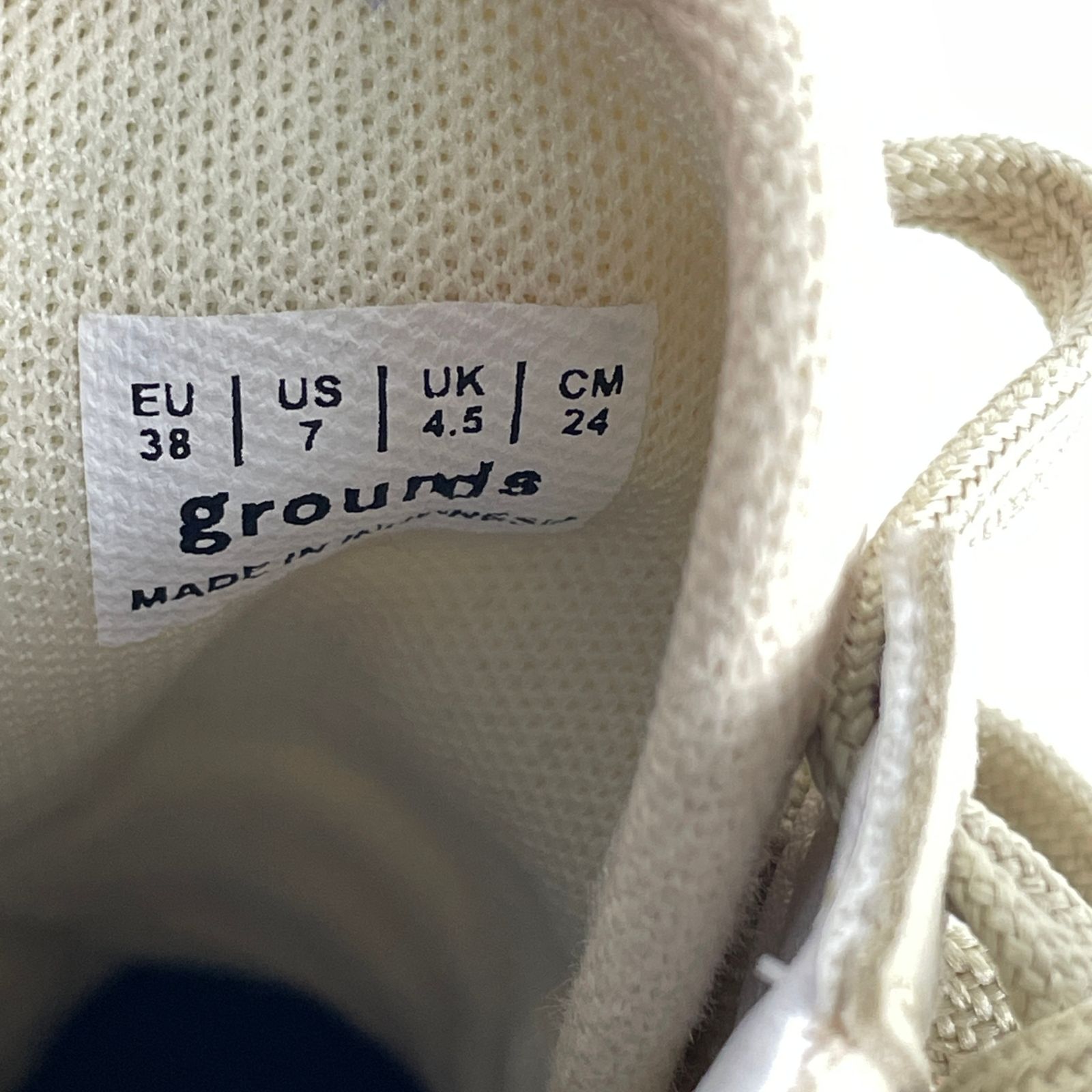 GROUNDS グラウンズ MOOPIE SKATE ムーピースケート 厚底キャンバス 