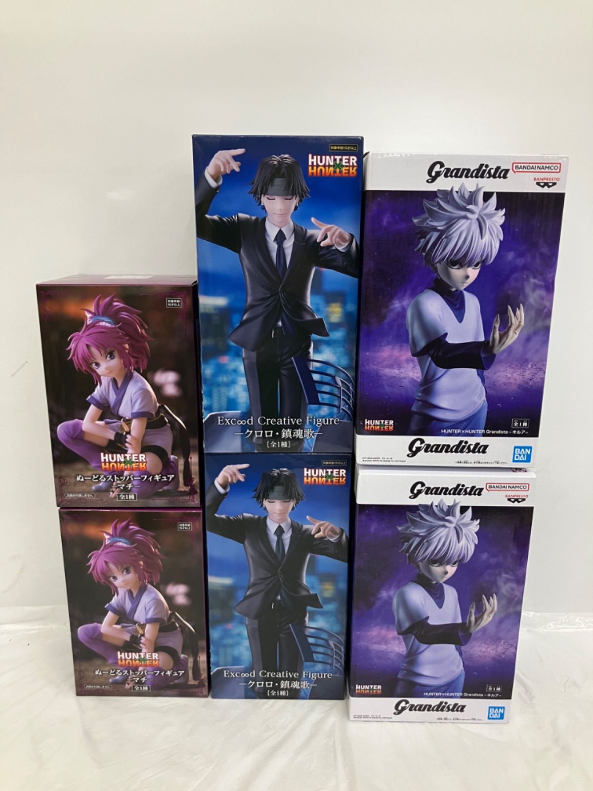 未開封 HUNTER HUNTER ハンターハンター フィギュア 6個 LF2838 f101