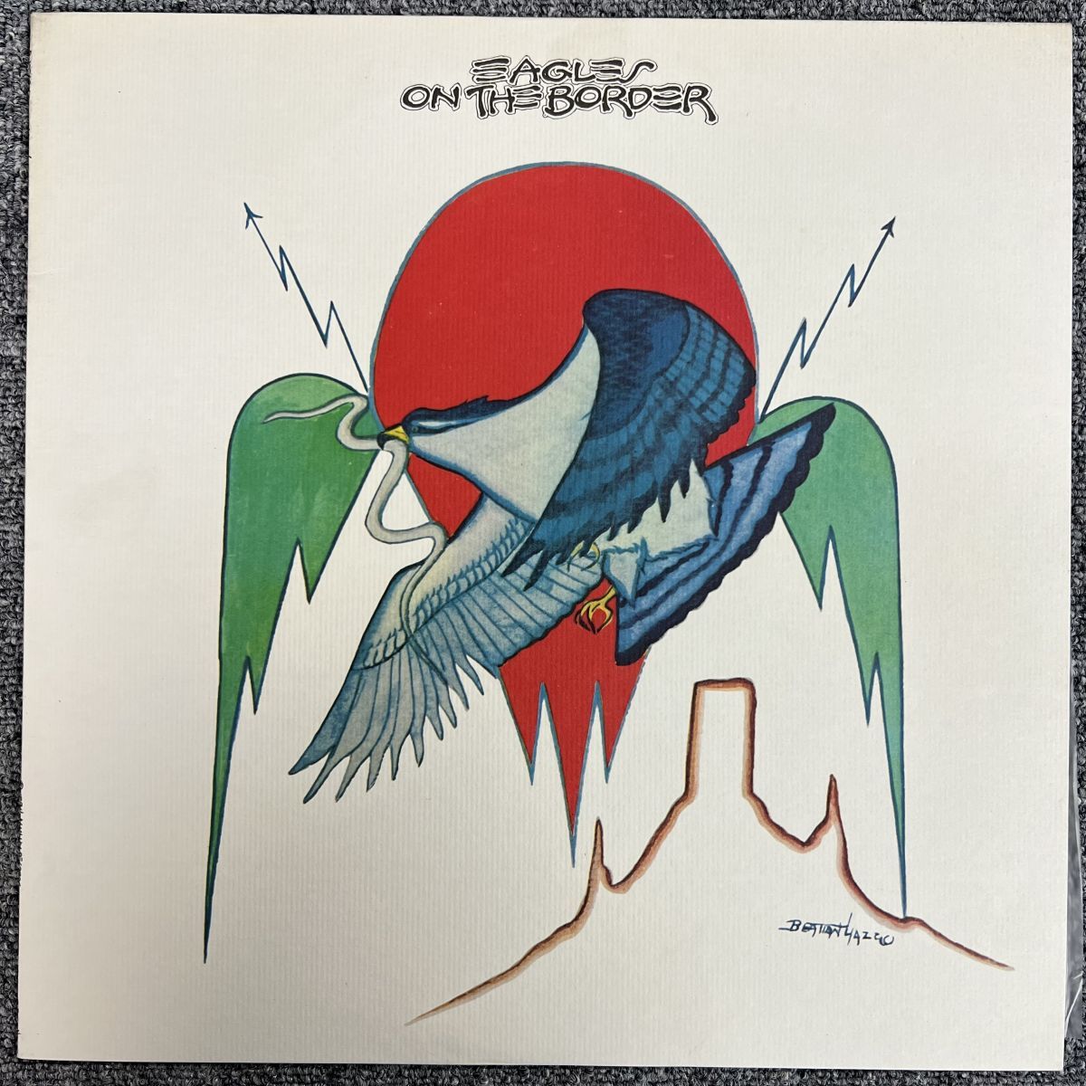 Rock LP / Eagles(イーグルス) - On The Border / Asylum Records - P