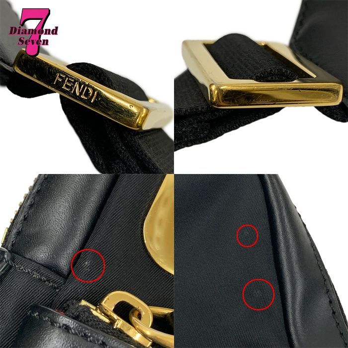 中古】FENDI フェンディ モンスター バグズ ボディバッグ ショルダー