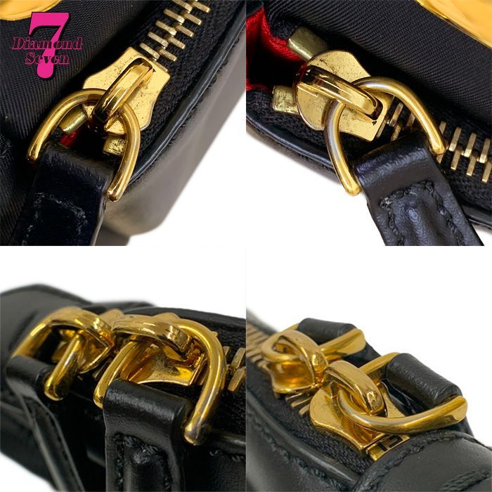 中古】FENDI フェンディ モンスター バグズ ボディバッグ ショルダー