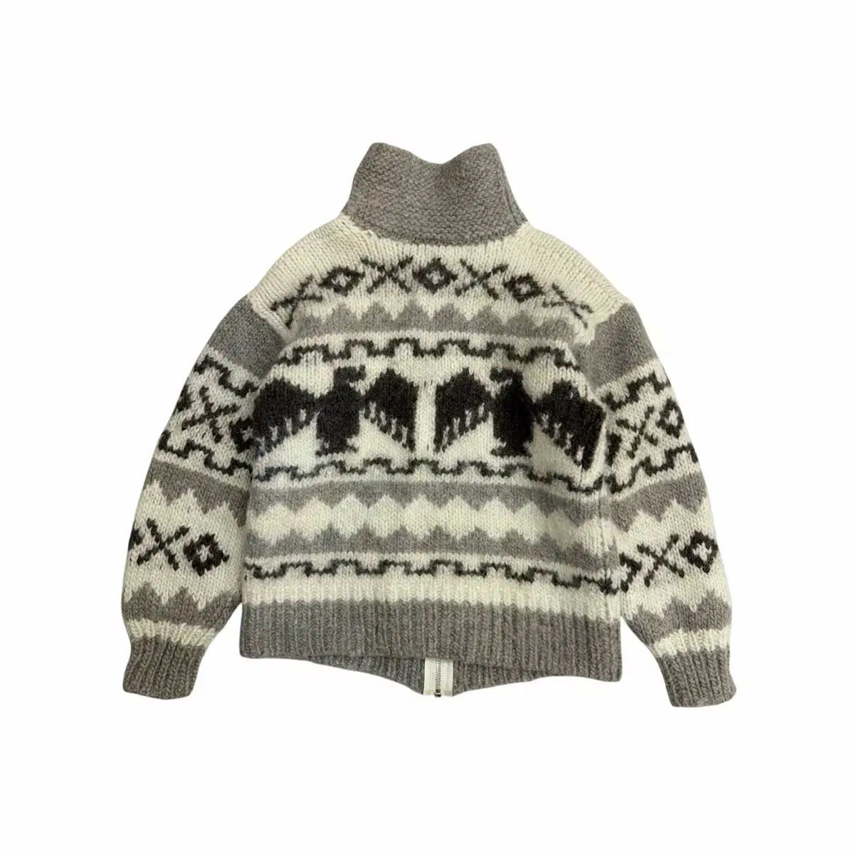 GEMBONY 90s レディース ヴィンテージ カウチン ショールカラー ニット