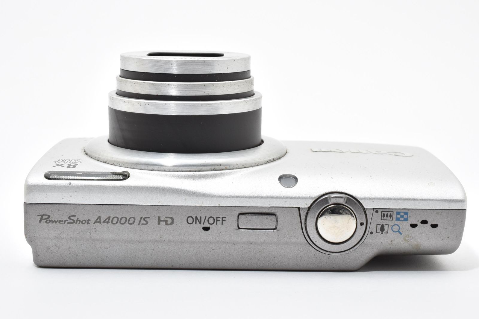 Canon キャノン PowerShot A4000 IS シルバー /2773 動作OK 返金保証