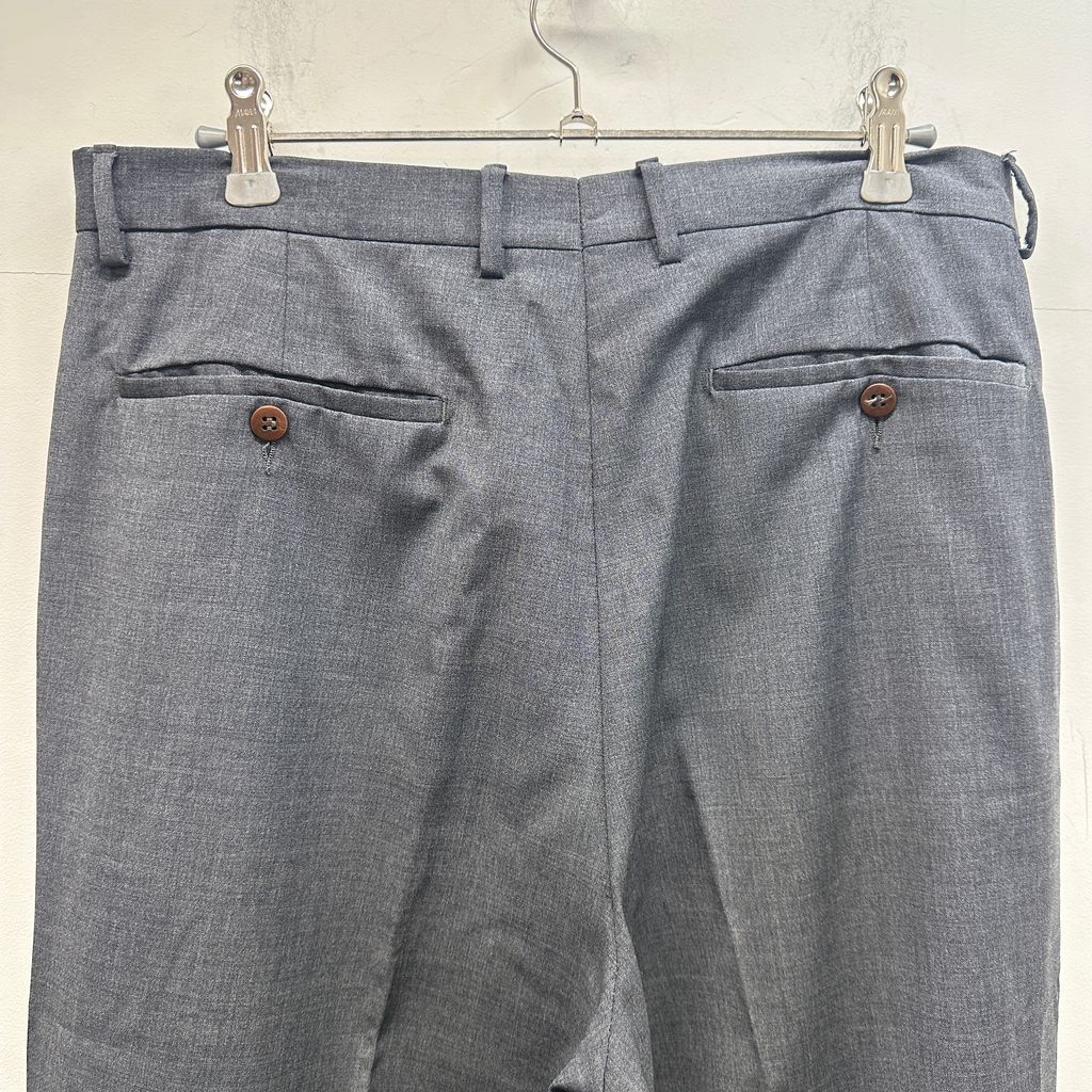 dunhill ダンヒル Wide Slacks ワイドスラックス グレー size:- 【中