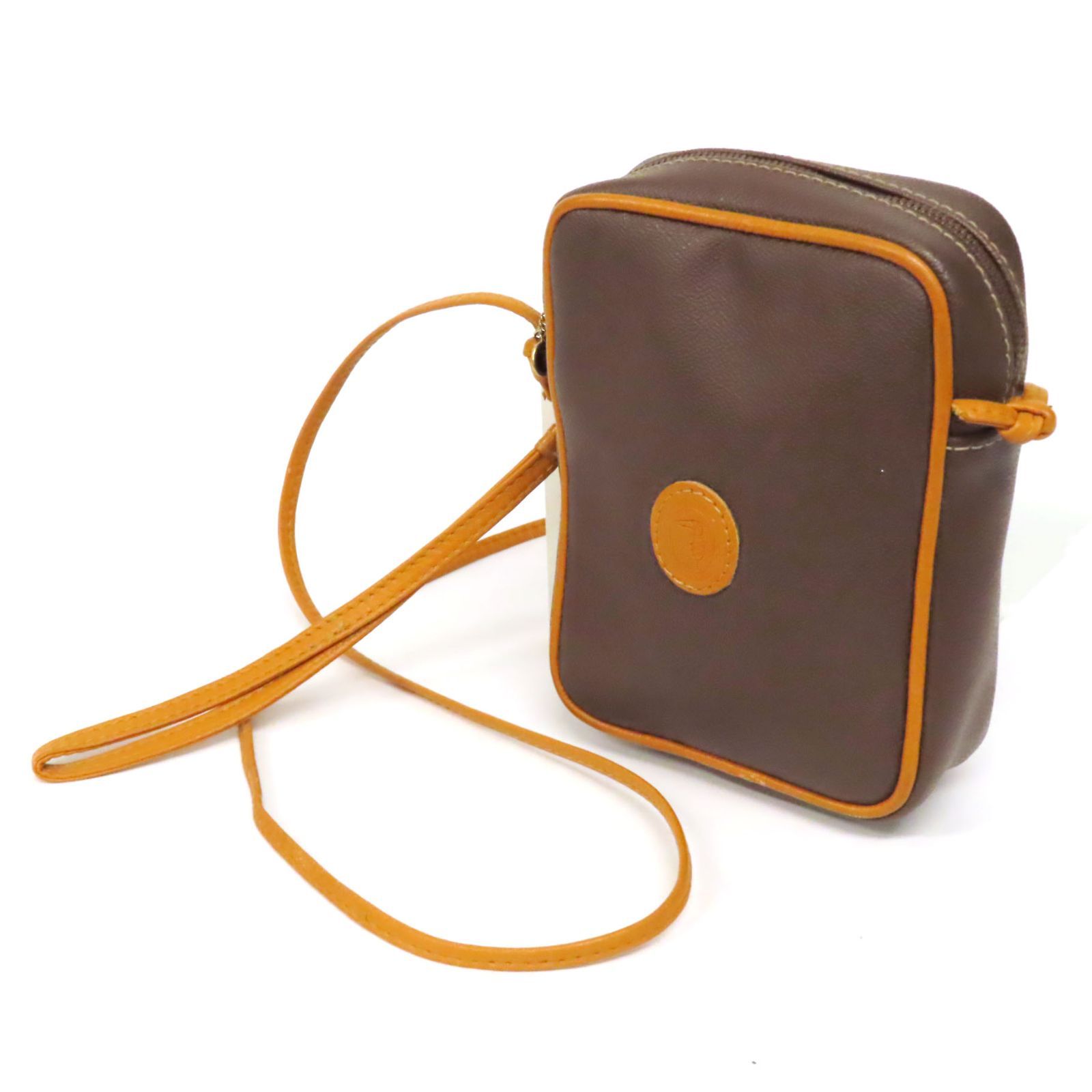 OA26669 美品 TRUSSARDI トラサルディ ショルダーバッグ ポシェット 