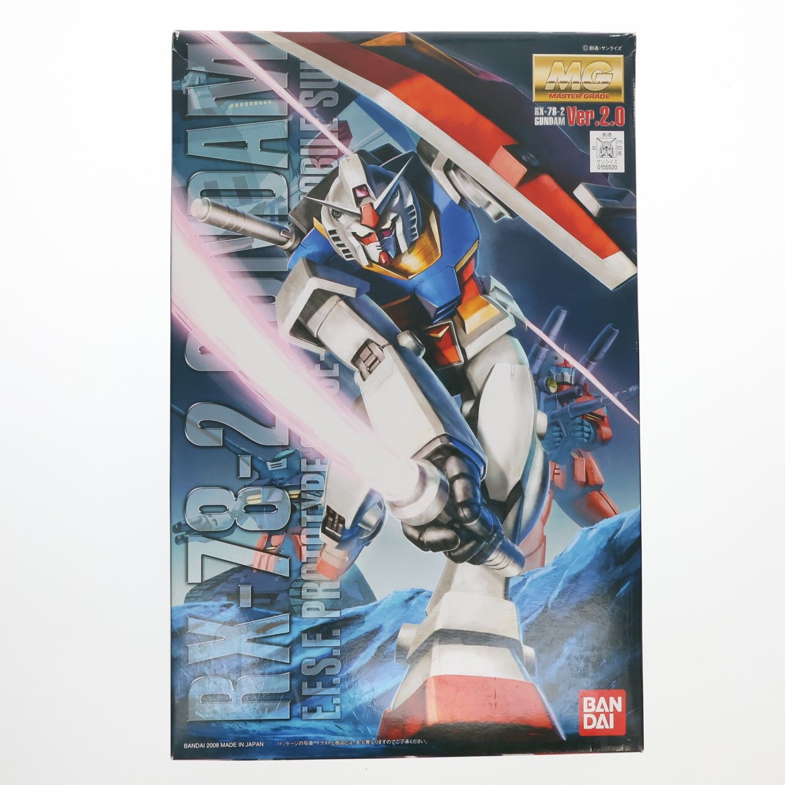 MG 1/100 RX-78-2 ガンダム Ver.2.0 機動戦士ガンダム プラモデル
