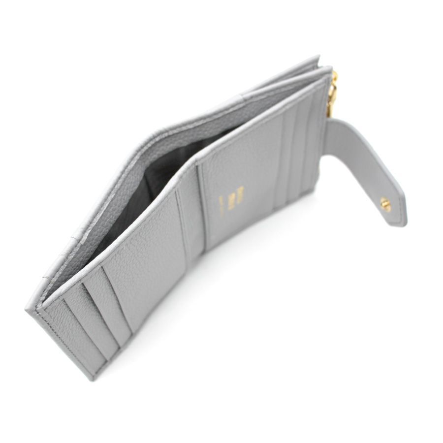 新品未使用】MIU MIU ミュウミュウ (5ML047 ADT7) 二つ折り財布 F0164