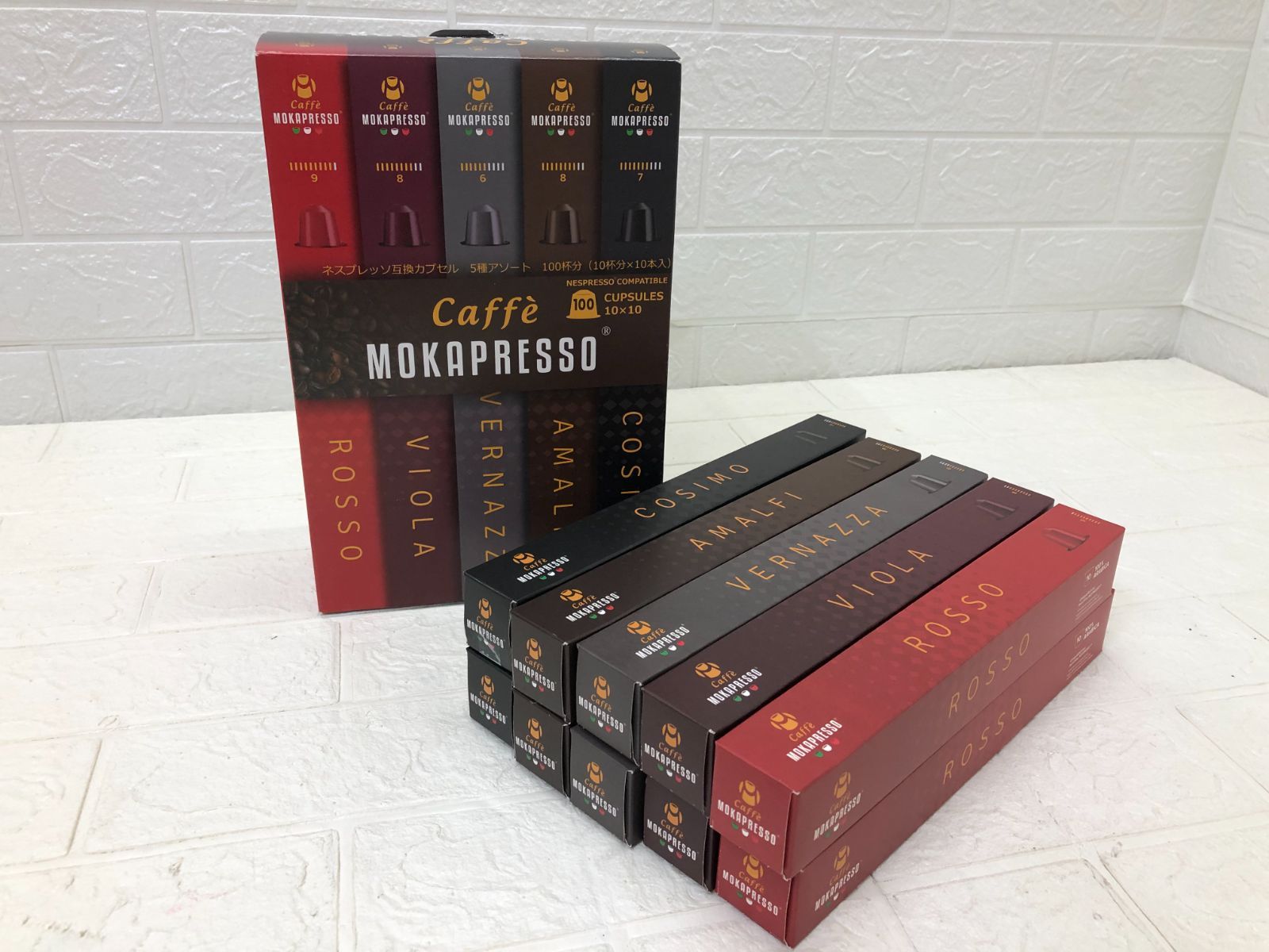 MOKAPRESSO ネスプレッソ互換カプセル 99個 - メルカリ