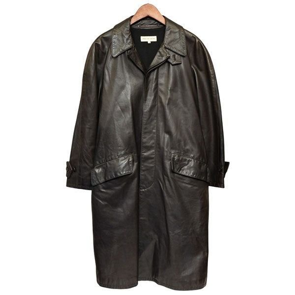 DRIES VAN NOTEN ドリスヴァンノッテン ライカ期 レザーロングトレンチ