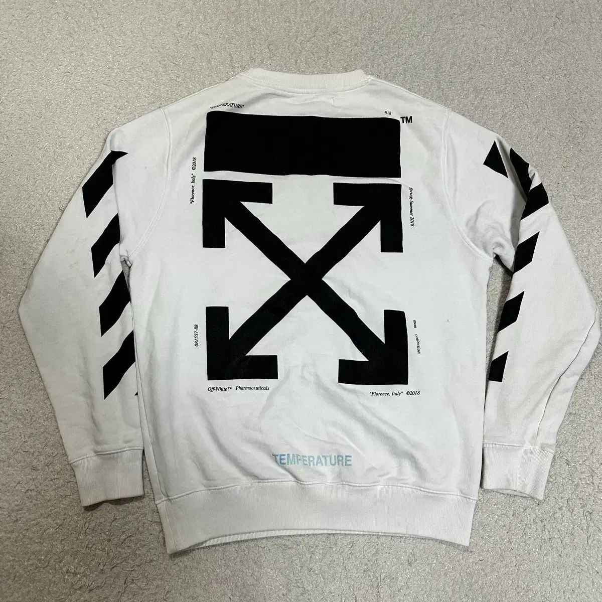 オフホワイト モナリザ スウェット s オフホワイト - OFF-WHITE(オフ 