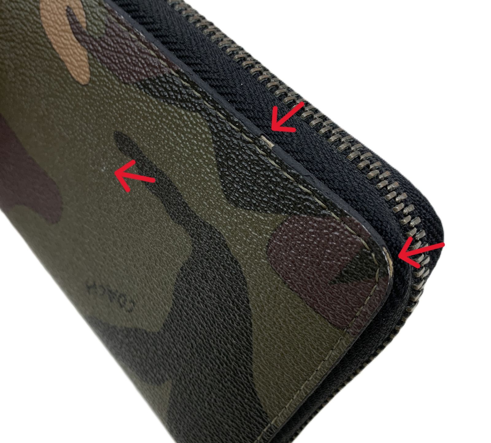 COACH コーチ F75099 長財布 ロングウォレット ラウンドジップ