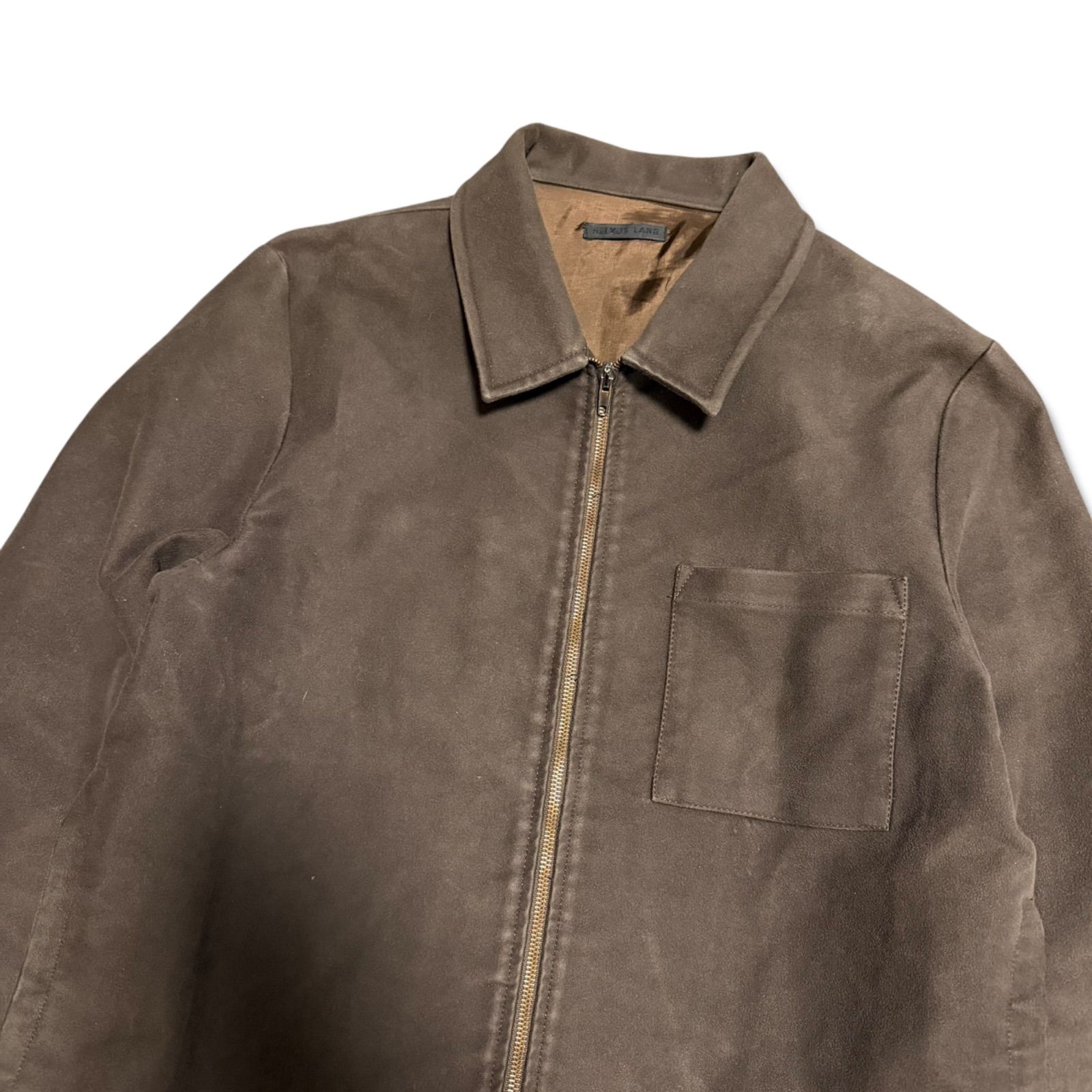 本人期】HELMUT LANG ヘルムートラング ジップアップブルゾン