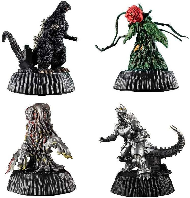 HG D+ ゴジラ 02 [全4種セット(フルコンプ)]--527169 B0819P6ZHR