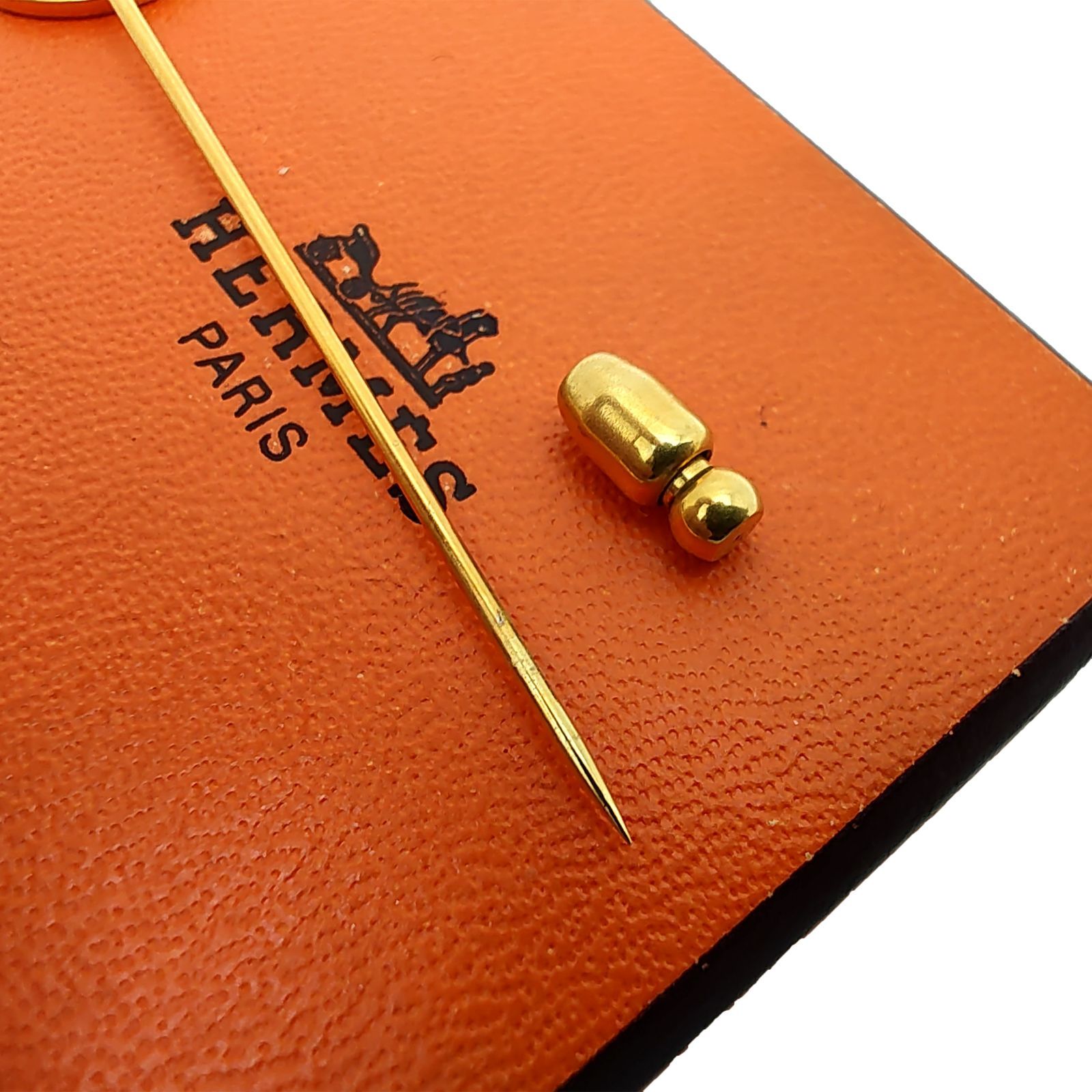 エルメス セリエ ピンブローチ ゴールド GP - メルカリ