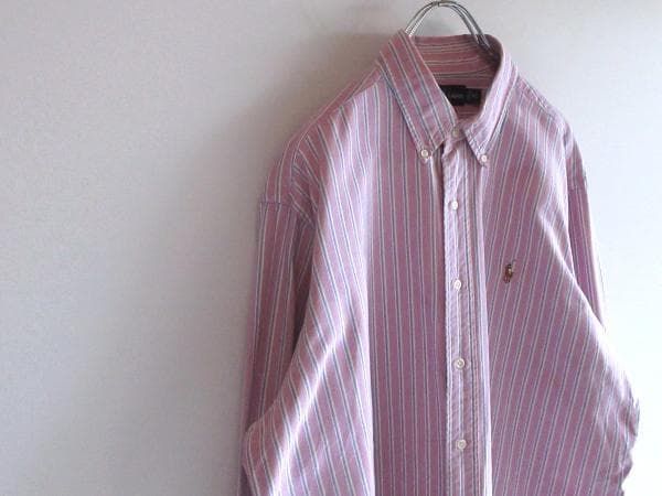 希少 00sビンテージ Ralph Lauren ラルフローレン CLASSIC FIT ロゴ