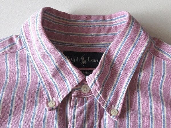 希少 00sビンテージ Ralph Lauren ラルフローレン CLASSIC FIT ロゴ