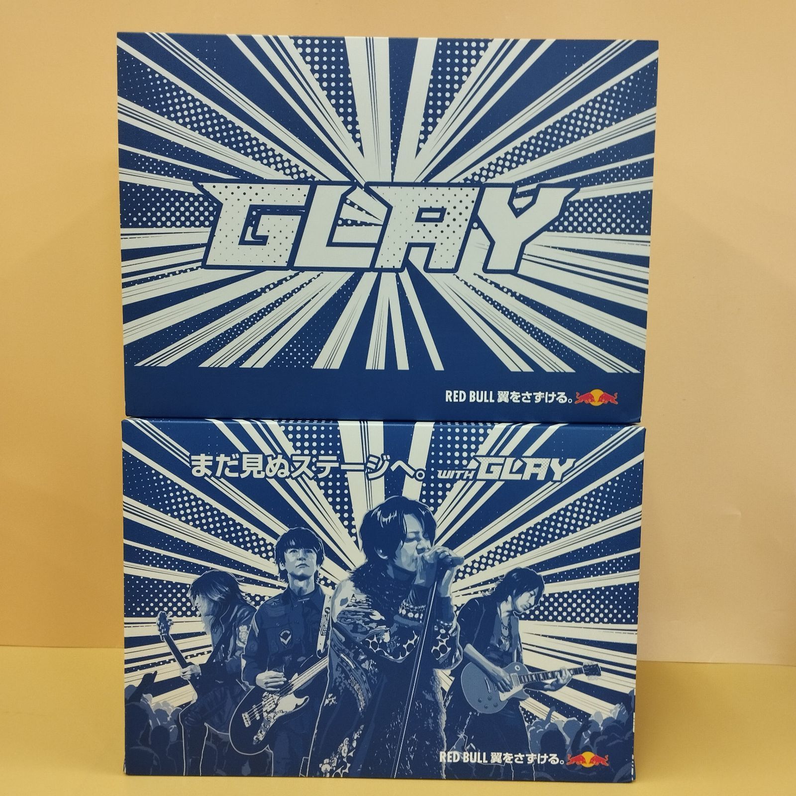 D36091】GLAY レッドブル 懸賞当選品の特製ボックス - メルカリ