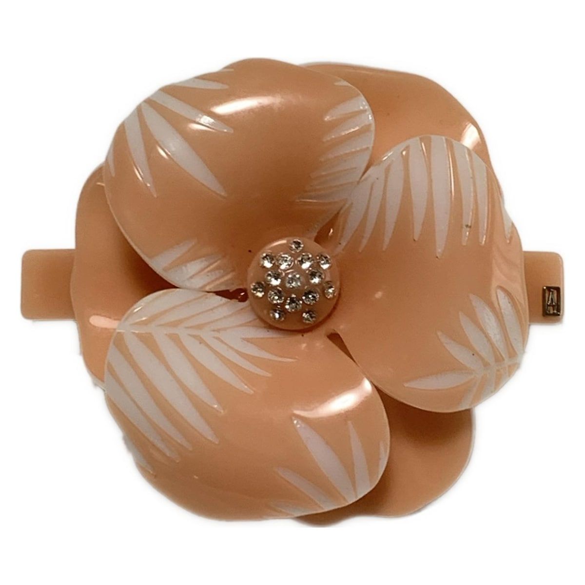 ALEXANDRE de PARIS(アレクサンドル ドゥ パリ) バレッタ - サーモン