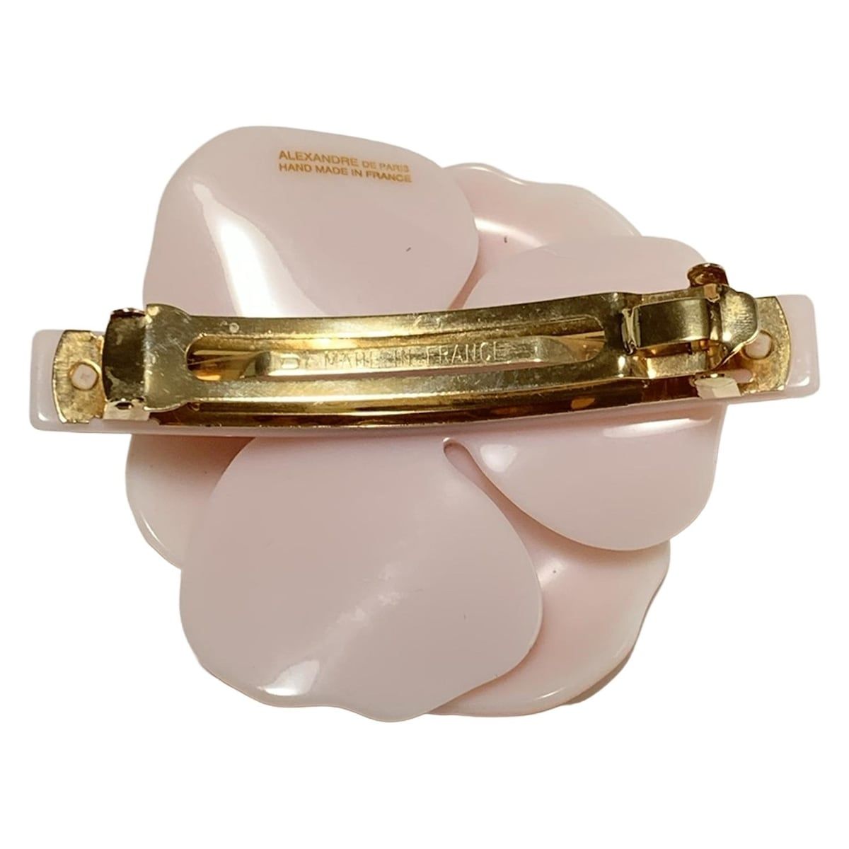 ALEXANDRE de PARIS(アレクサンドル ドゥ パリ) バレッタ - サーモン