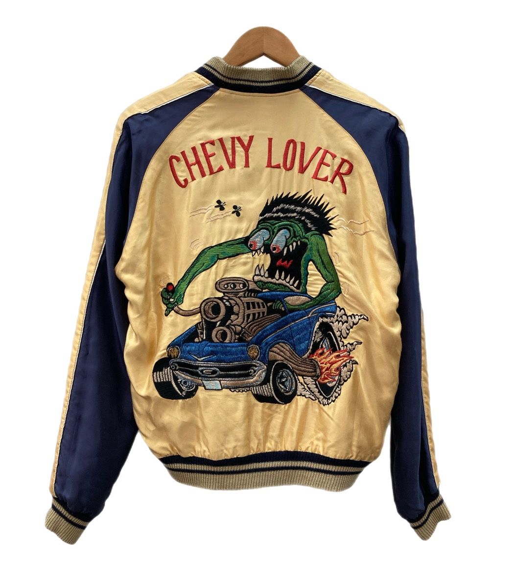 テーラー東洋 TAILOR TOYO スカジャン リバーシブル 虎柄 CHEVY LOVER