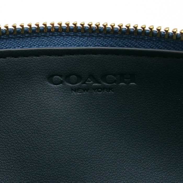 新品】コーチ ペンケース ポーチ COACH シグネチャー デニム
