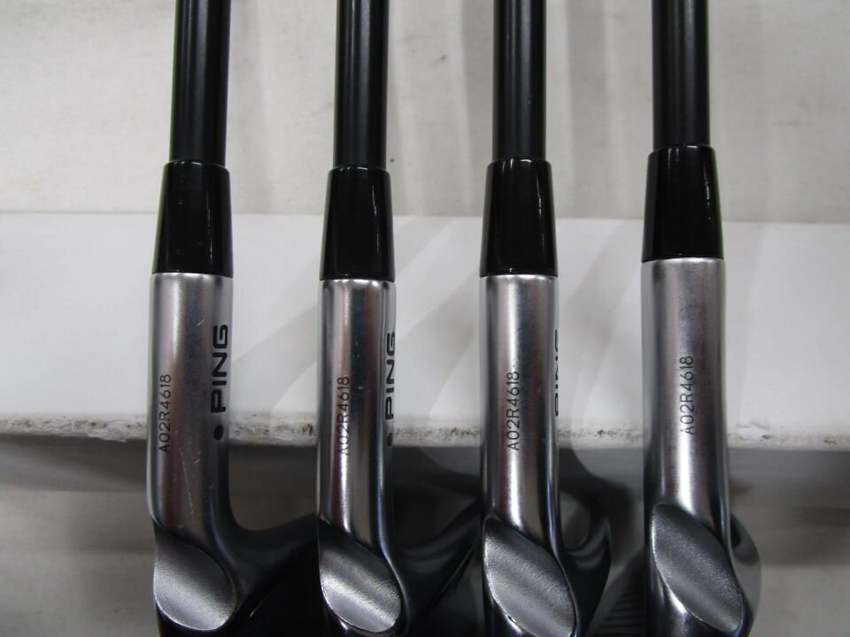 ピン i525 ◇リシャフト◇KBS TGI 80 Sフレックス アイアンセット 中古