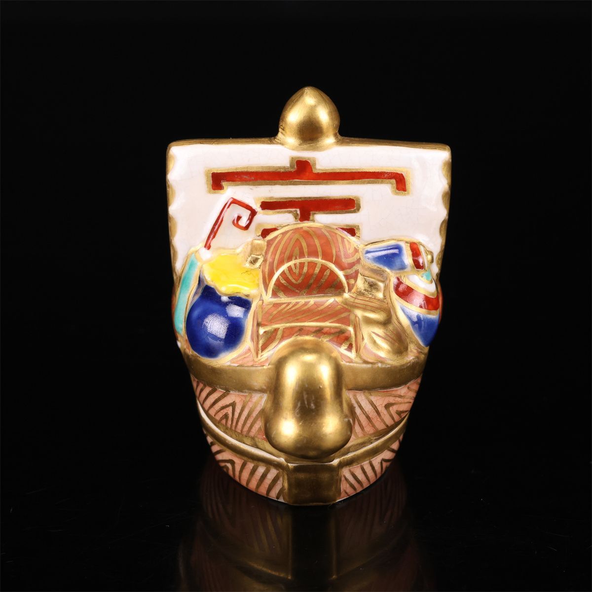 手塚桐鳳】 平安桐鳳 色絵 宝舟 香合／共箱付 美品！CP568 - メルカリ