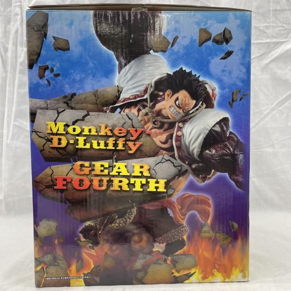 中古】開封)B賞 ルフィ ギア4 フィギュア 猿王銃Ver. ｢一番くじ
