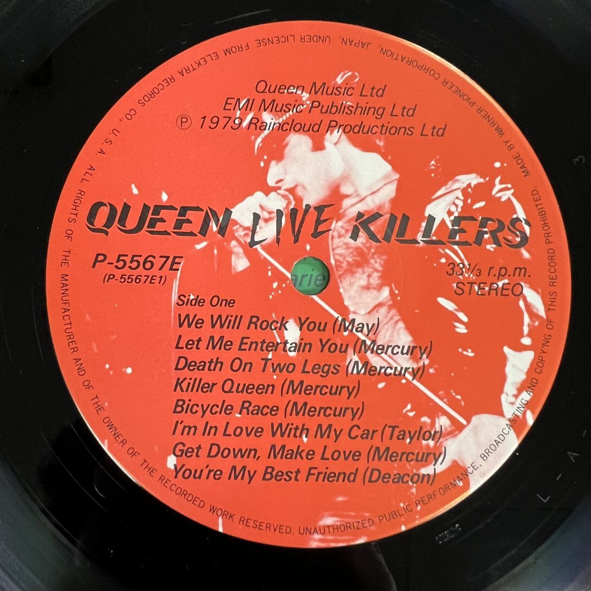 QUEEN LIVE KILLERS P-5567E クイーン/レコード/record/LP - メルカリ