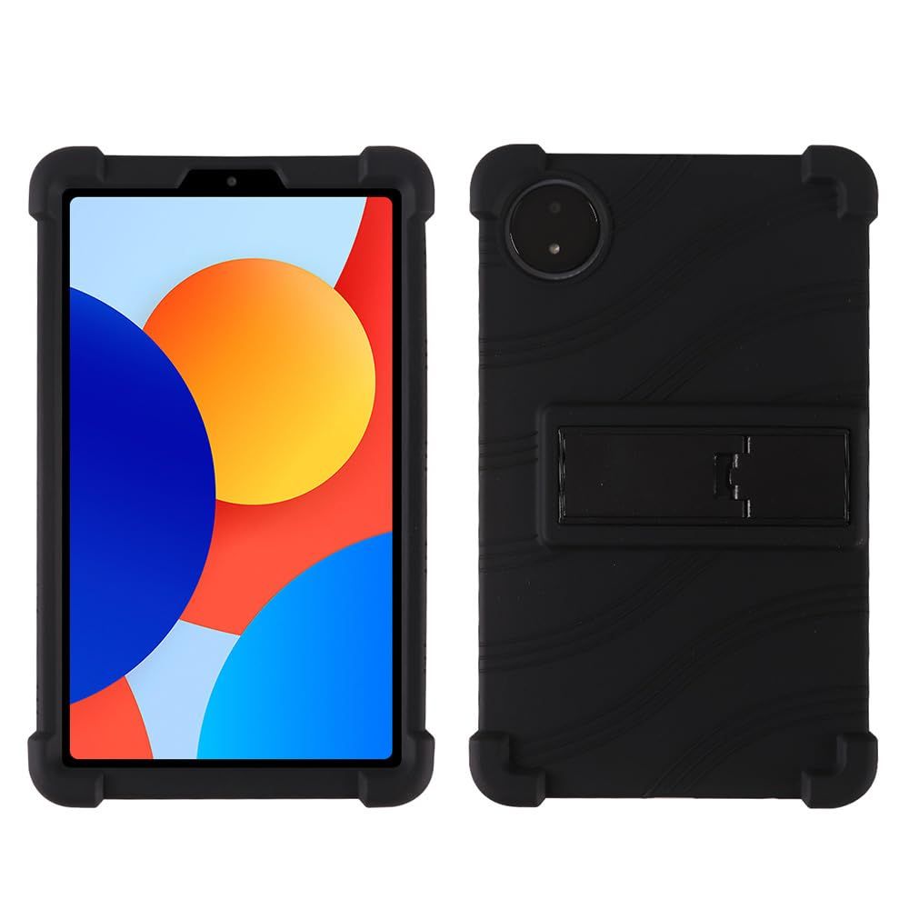 Xiaomi Redmi Pad SE 8.7適用ケースカバー スタンド機能付き ソフトTPU