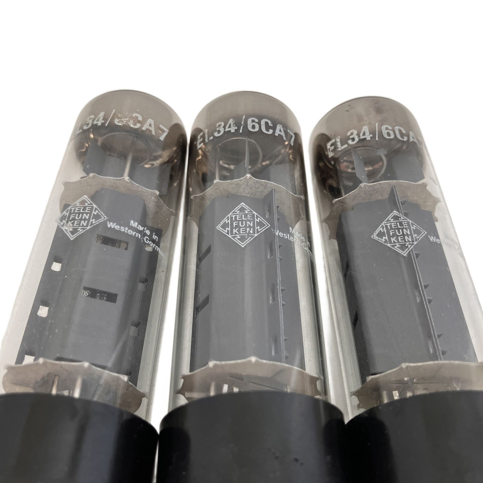 TELEFUNKEN EL34 6CA7 真空管 3本セット 音響 オーディオ ジャンク