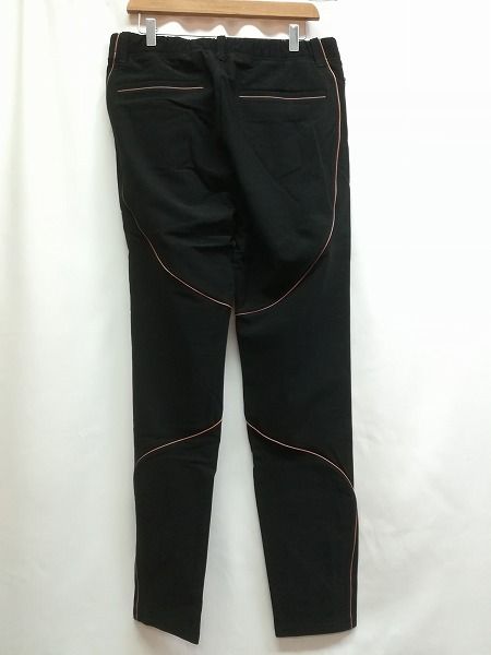 R503 [未使用品] MARK&LONA マーク&ロナ パンツ 50 ブラック ZOOM