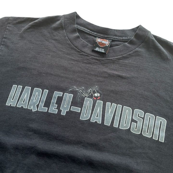 00s Harley-Davidson spider web lr tee ハーレイダビッドソン