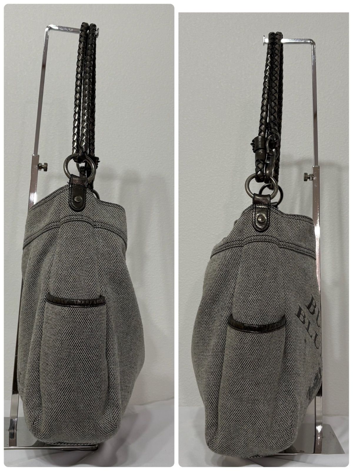 BURBERRY BLUE LABEL ホースロゴ ワンショルダーバッグ ハンドバッグ
